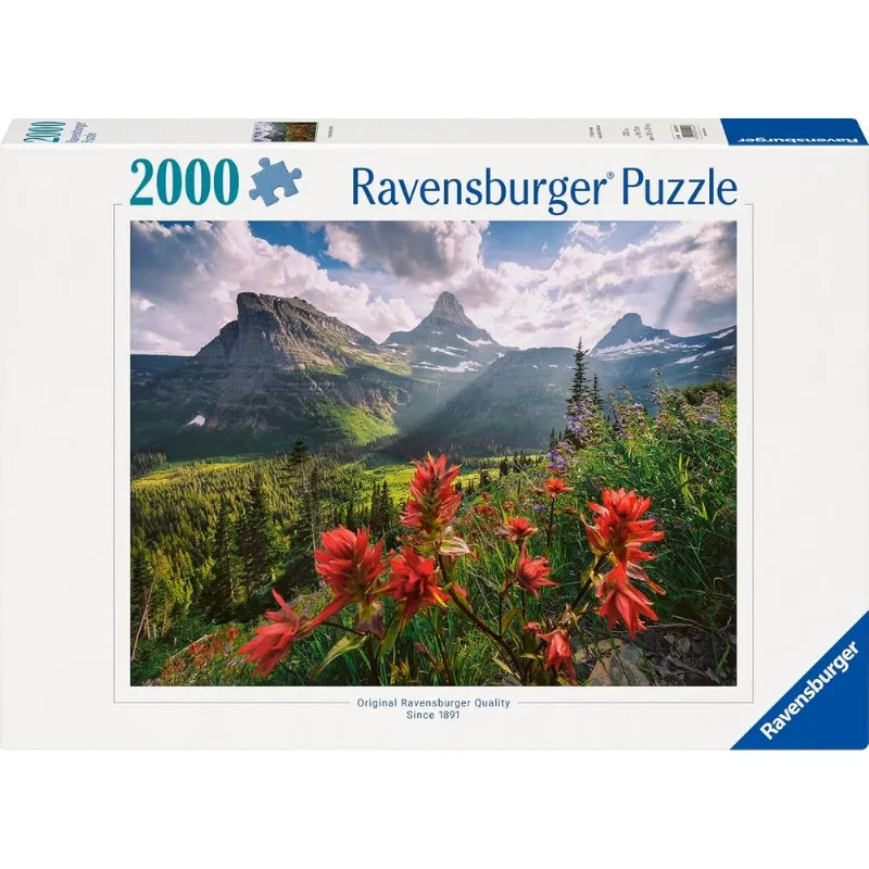 Puzzle 2000 Peças Montanha Intocável Ravensburger 12001415