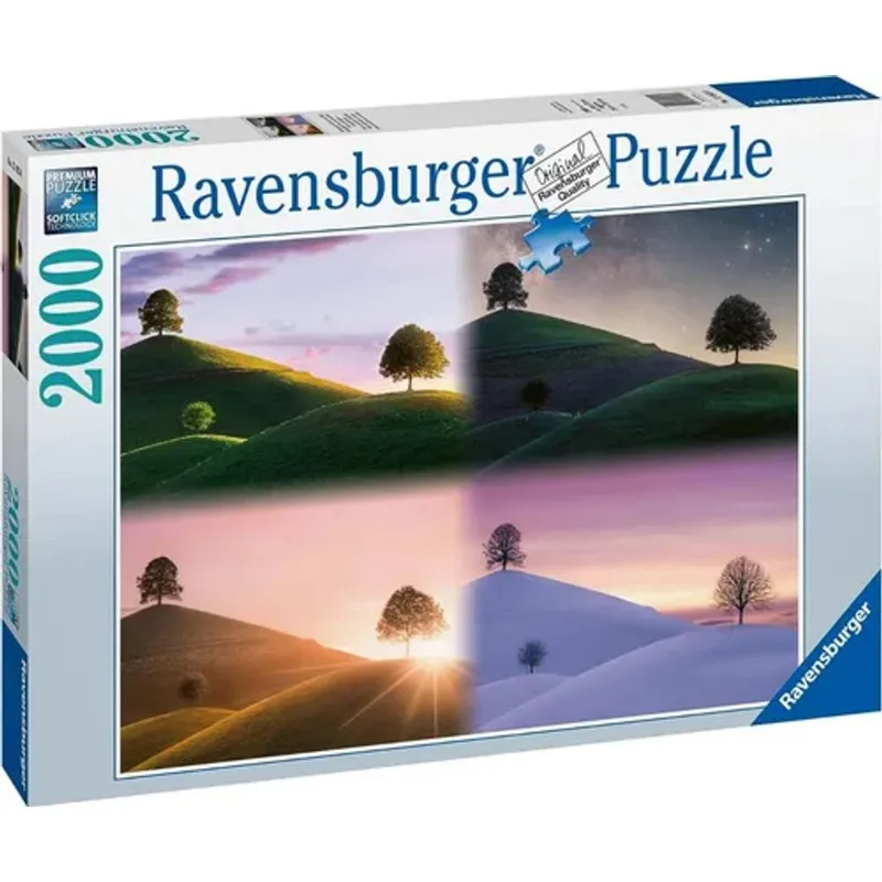 Puzzle 2000 Peças Montanhas Atmosféricas Ravensburger 17443-0