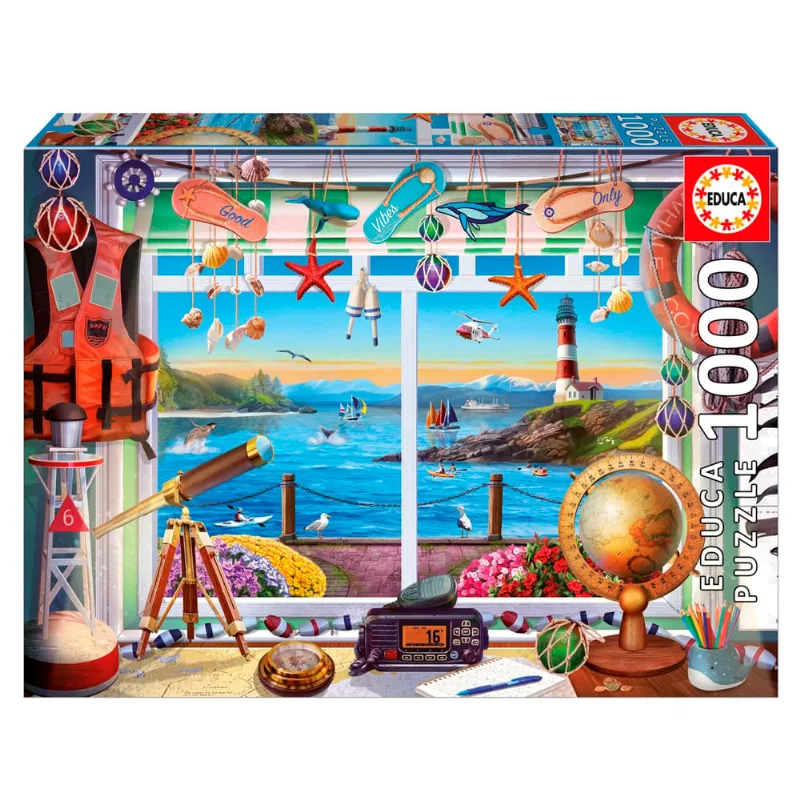 Puzzle 1000 Peças Vida no Porto - Educa 20256