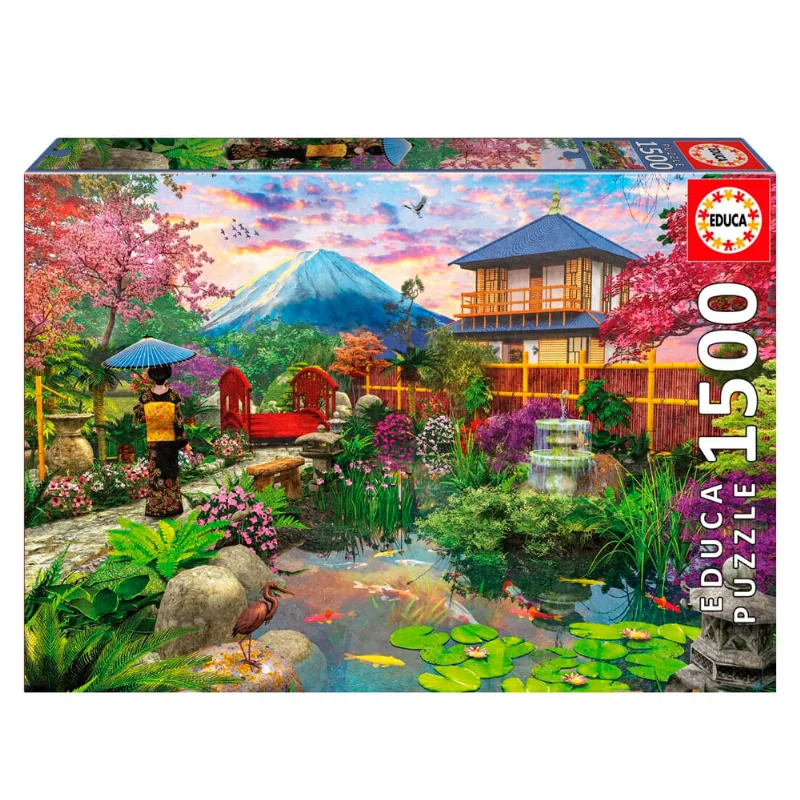 Puzzle 1500 Peças Jardim Japonês - Educa 19937