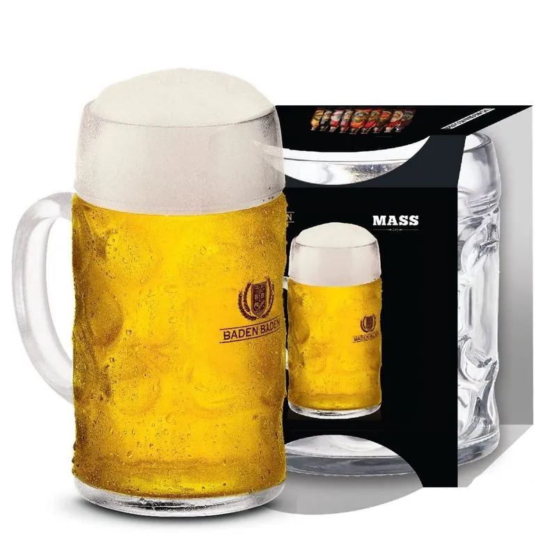 Caneca cerveja baden baden 1250ml licenciado