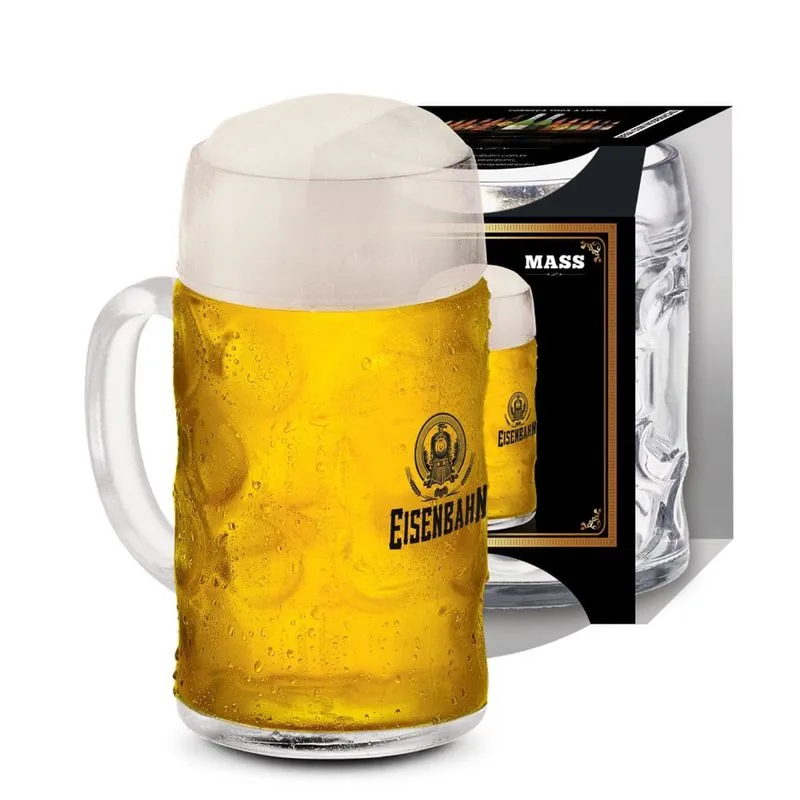 Caneca cerveja eisenbahn 610ML licenciado