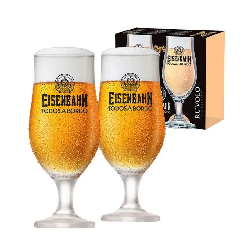 Luva Taça De Vidro Eisenbahn Royal Beer 330ml - Ruvolo