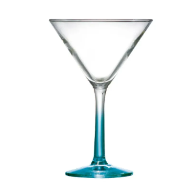 Taça De Martini Haste Ruvolo 280ml Azul