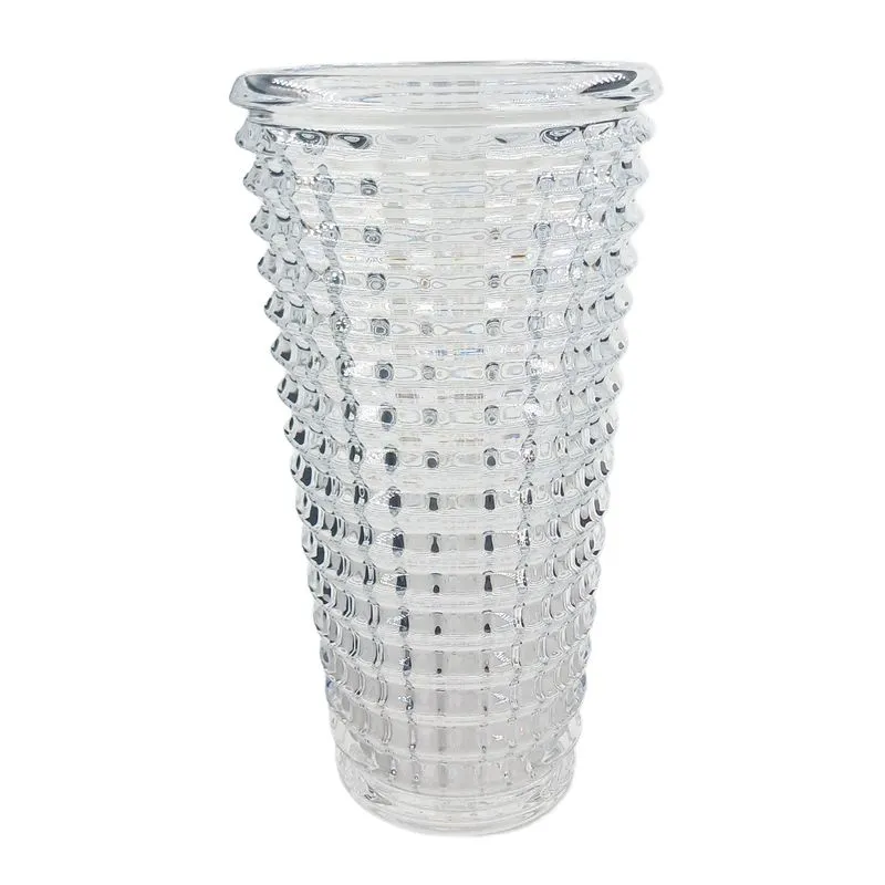 Vaso Decorativo Napoli 27X14cm em Vidro Ruvolo