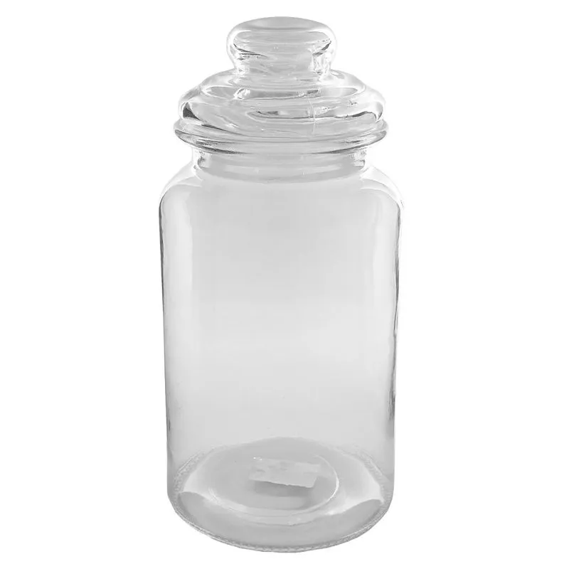 Pote Hermético C/ Tampa 1,3L em Vidro Ruvolo Pote Hermético C/ Tampa 1,3L em Vidro Livon