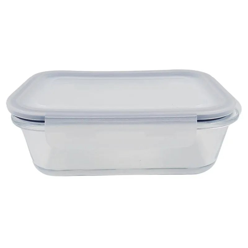 Pote C/Tampa 1030ml em Vidro Ruvolo