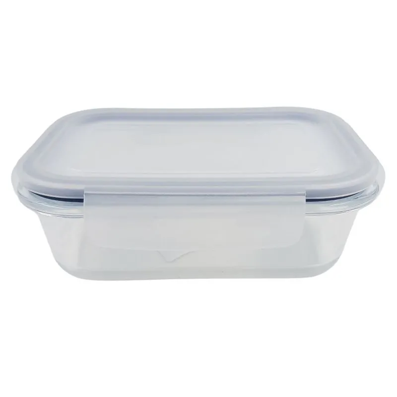 Pote C/Tampa 620ml em Vidro Ruvolo