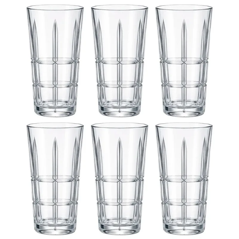 Jogo de Copos 6 Peças 220ml em Vidro Ruvolo Jogo de Copos 6 Peças 220ml em Vidro Vista Home - RUVOLO