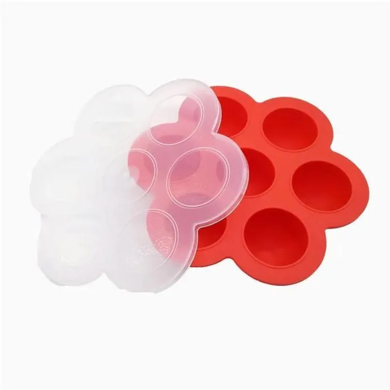 Porta Papinha Silicone Tampa Forma Congelar Bpa-free Noesis