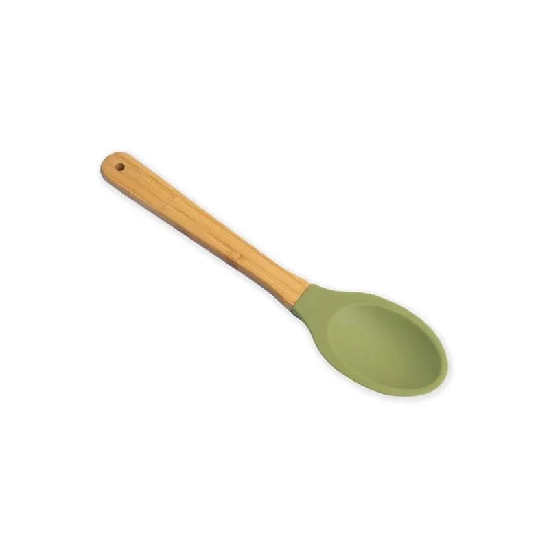 Colher Task Silicone Bambu Verde