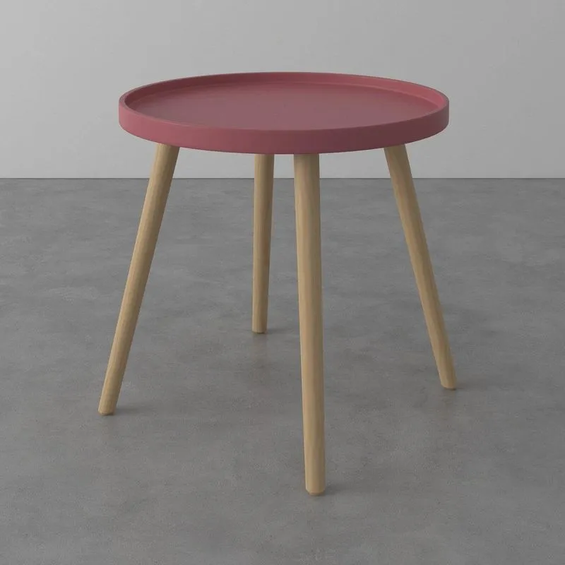 Mesa Lateral Jacob Terracota D50cm