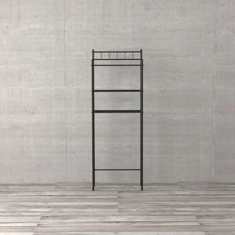 Estante Spazio Preto 58x165cm