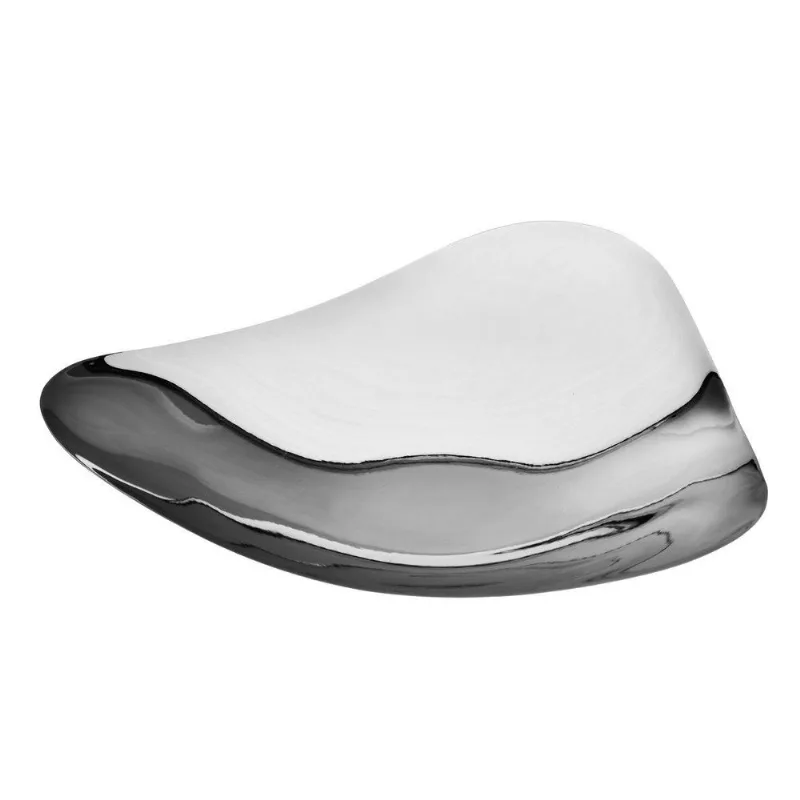 Centro de Mesa de Aço Inox D42cm