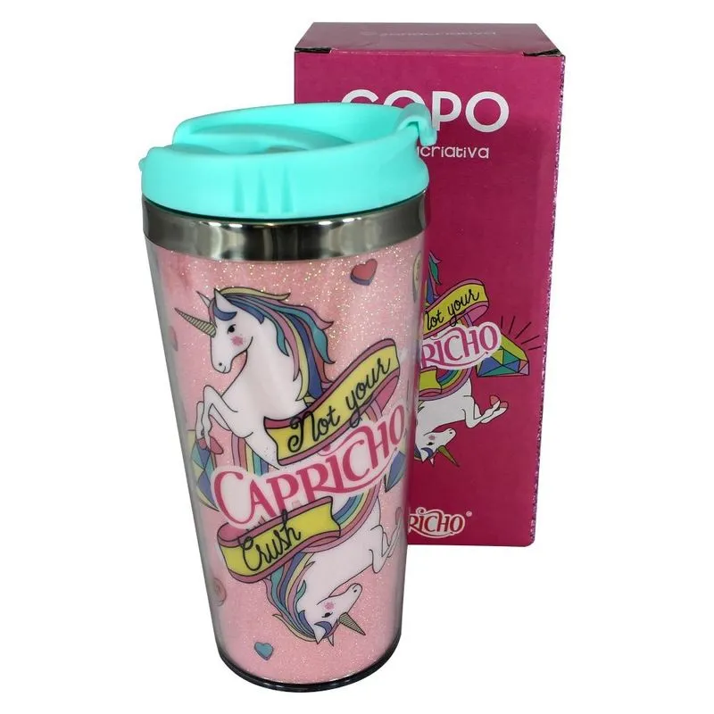 Copo Térmico Unicórnio Capricho