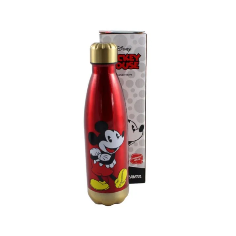 Cantil Metálico Mickey Mouse 500 ml