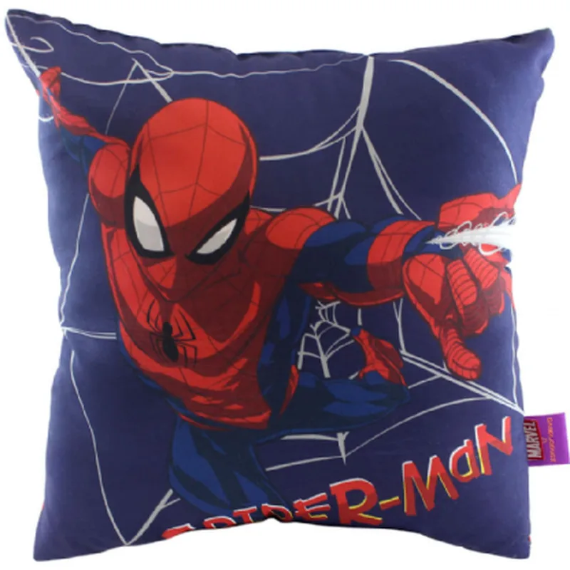 Almofada Fibra Microfibra 40x40cm Spider Man - Pillowtex