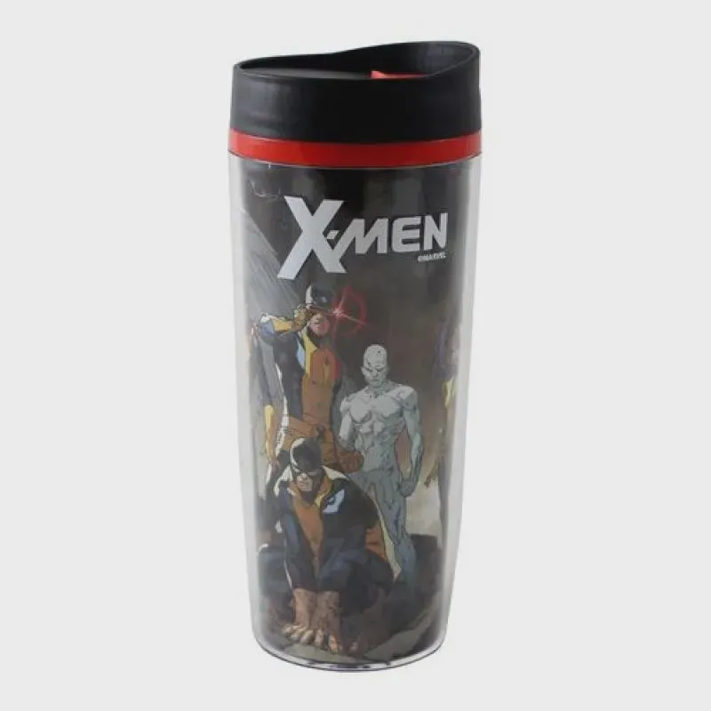 Copo viagem travel cup x-man acao