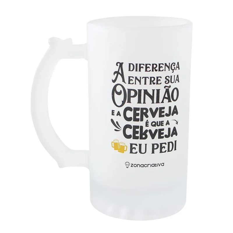 Caneca chopp sua opinião