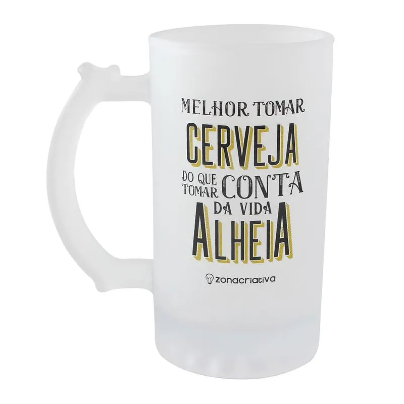 Caneca chopp melhor tomar cerveja