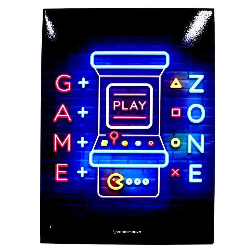 Quadro de Metal - Game Zone