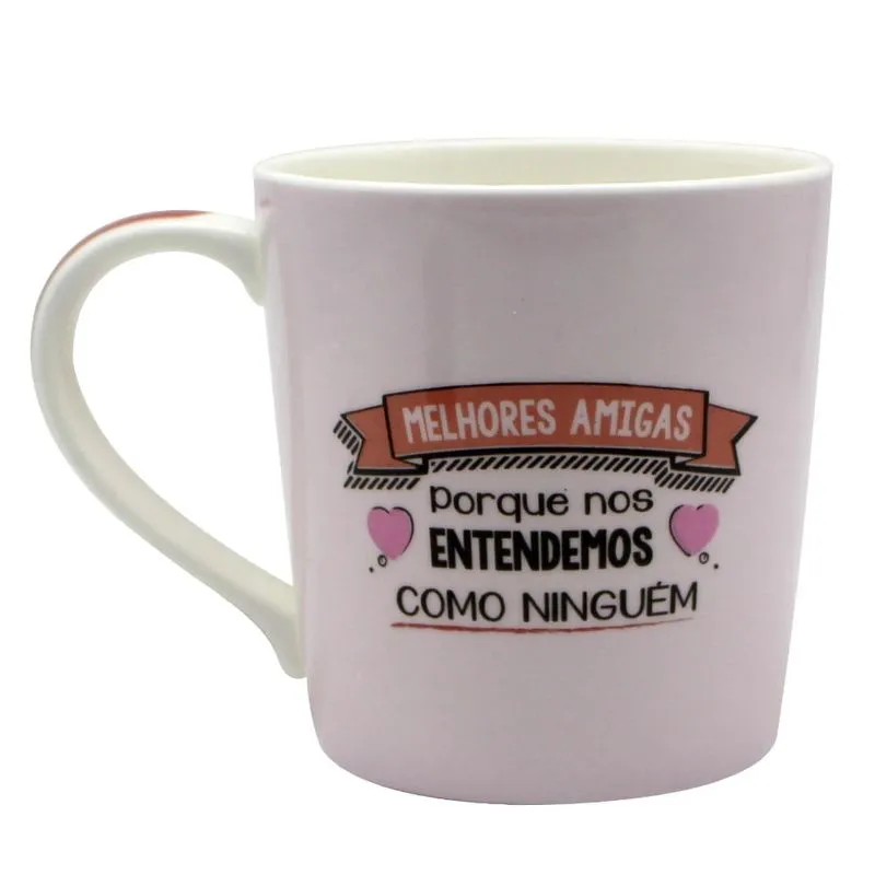 Caneca Joia 400ML 10023094 Nos Entendemos Como Ninguem ZONA CRIATIVA