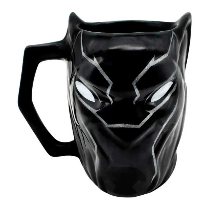 Caneca 3D Pantera Negra 400Ml Marvel Zona Criativa 10023098