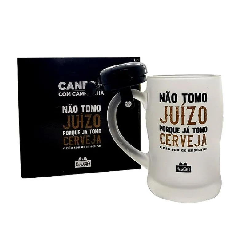Caneca Campainha Não Tomo Juízo Porque Já ... 400ml