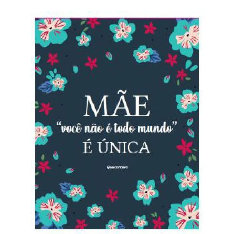 Quadro Metal Mãe É Única Zona Criativa