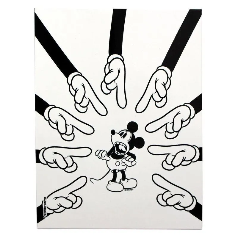 Quadro Metal Mickey 2 Zona Criativa