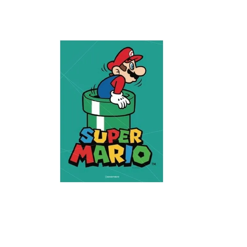 QUADRO METAL 26X19CM MARIO 4