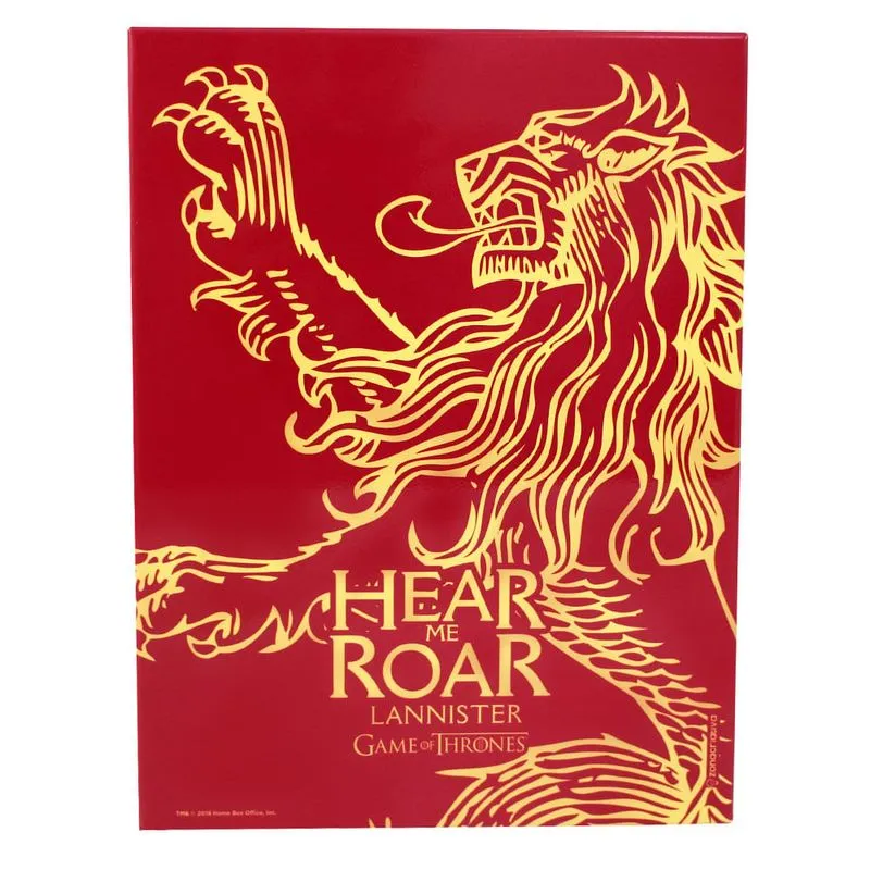 Quadro metal lannister roan