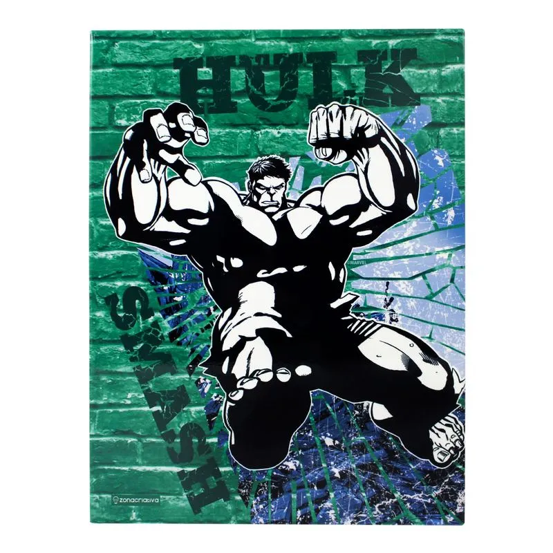 Quadro de Metal - Hulk Marvel