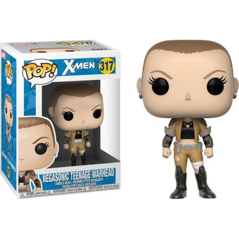 Boneco Funko Pop X Men Megassonico Adolescente 317 Negasonic