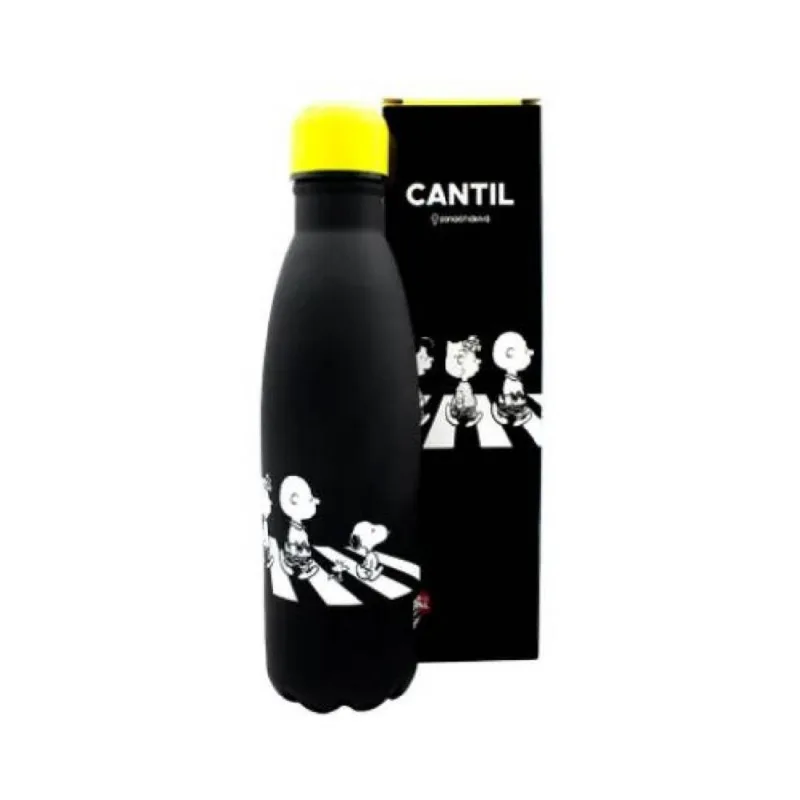 Cantil Fosco Turma Rock e Snoopy 500ml