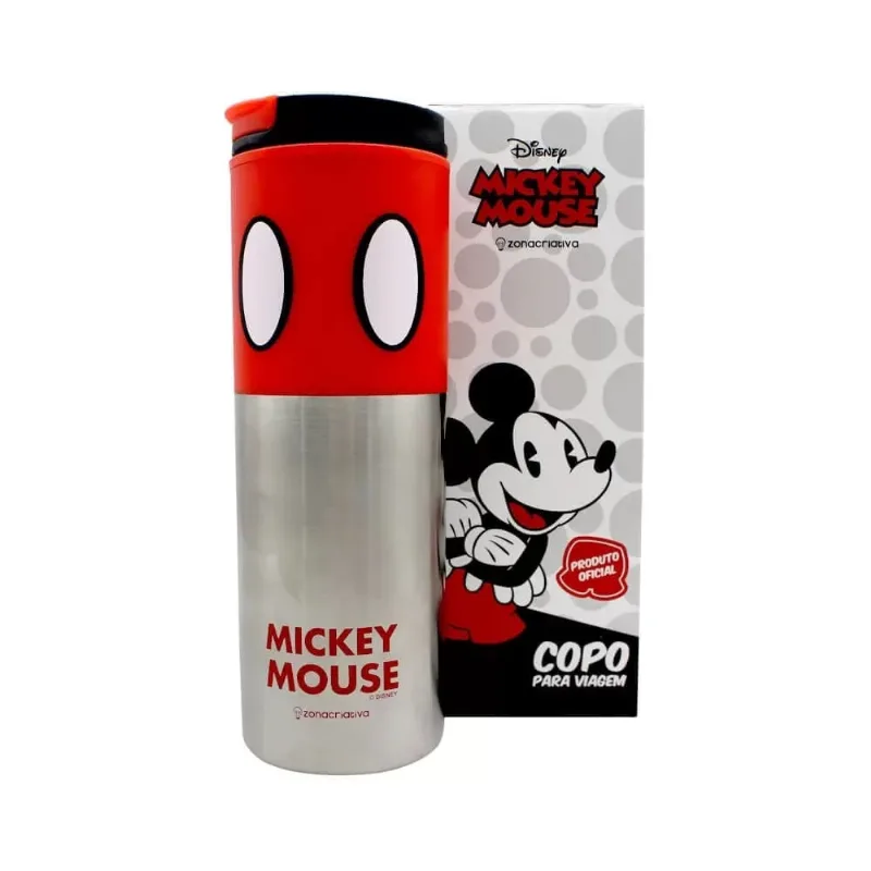 Copo Viagem Smart 500ml Mickey Mouse Disney