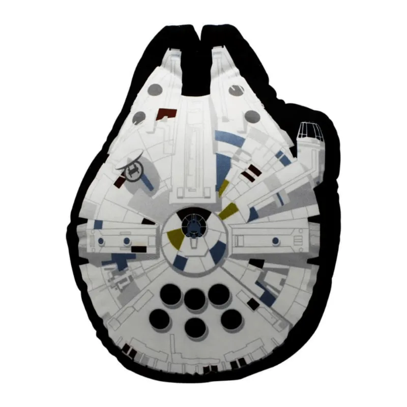 Almofada Formato Millennium Falcon Star Wars Zona Criativa 10064161