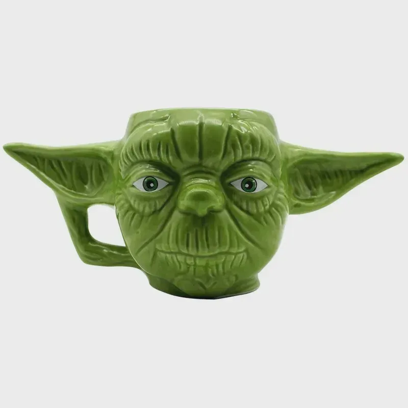 Caneca 3D Star Wars Mestre Yoda 400ml 10023517 - ZonaCriativa