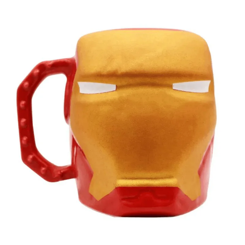 Caneca 3D Homem De Ferro 400Ml Marvel Zona Criativa 10023531