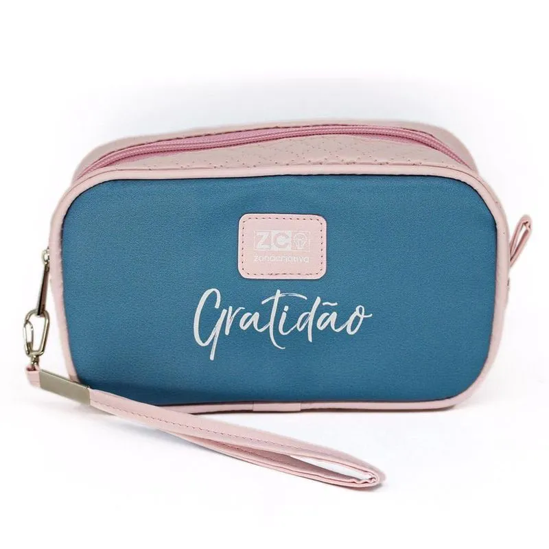 Necessaire Viagem Gratidão - Zonacriativa