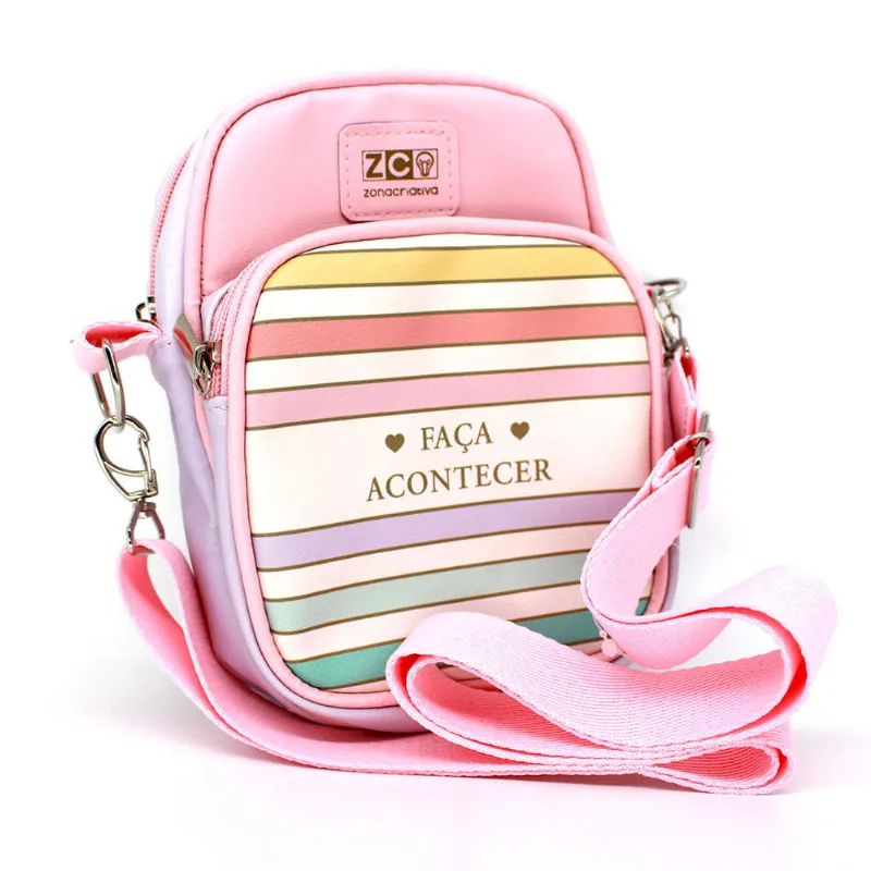 Shoulder Bag Colors Listras - ZonaCriativa
