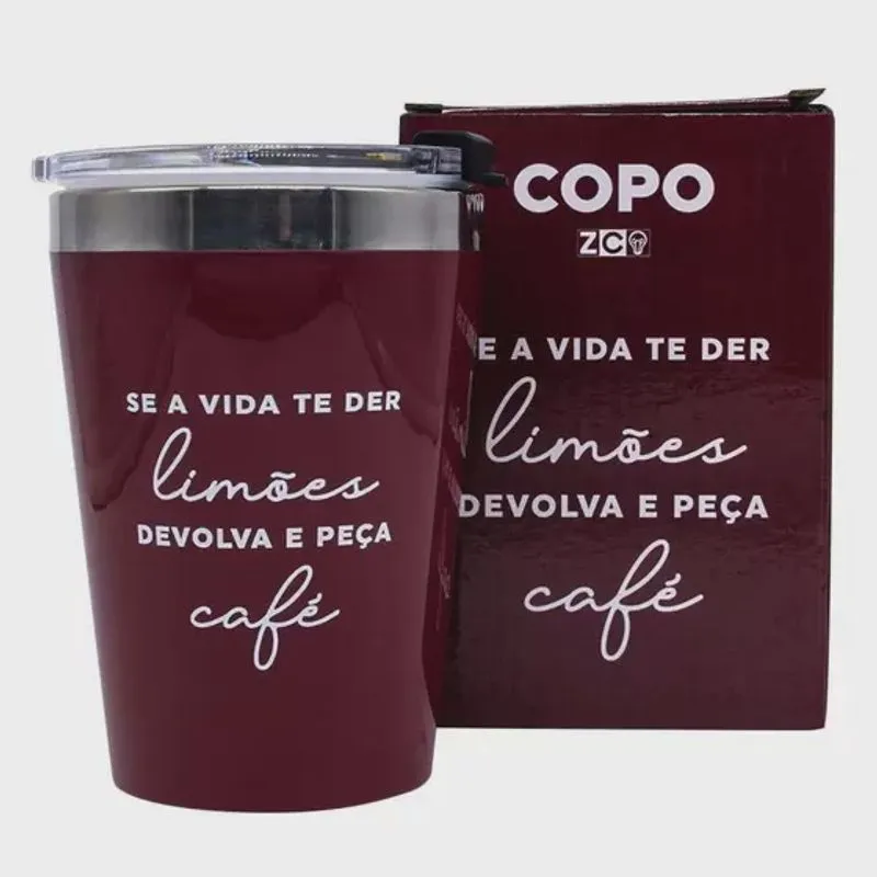 Copo viagem - peça cafe 300ML