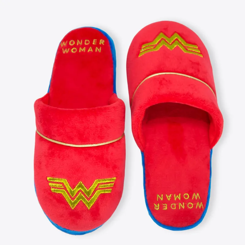 Chinelo Mulher Maravilha Vermelho 37/38