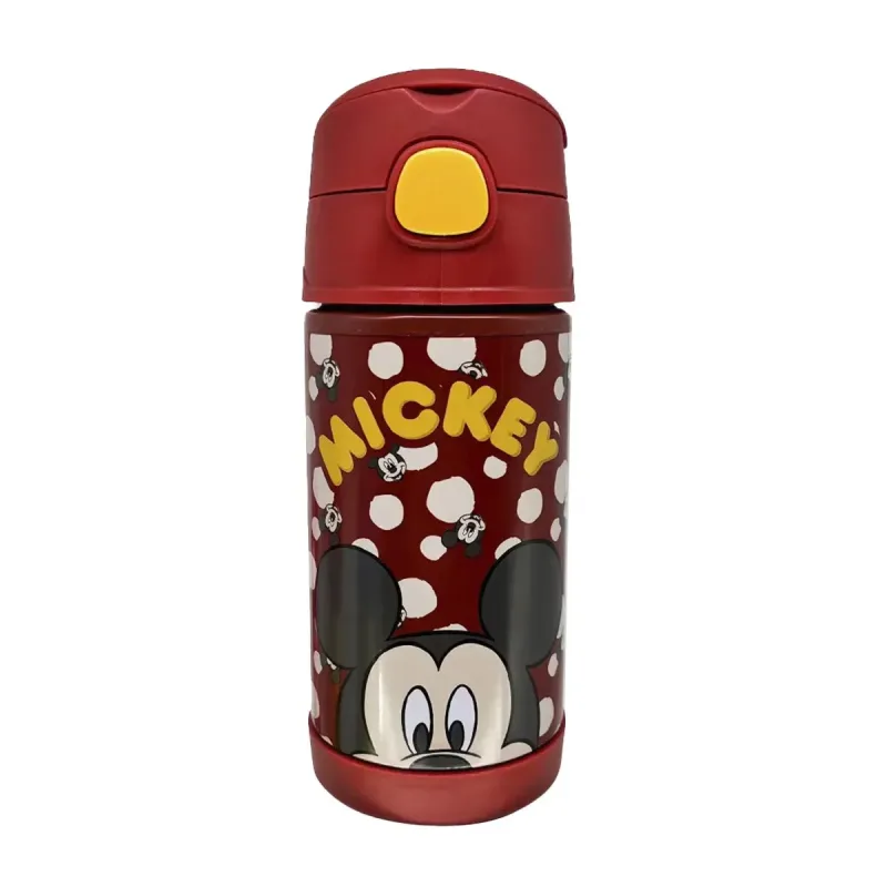 GARRAFA CLICK C/CANUDO MICKEY - Manaia Presentes