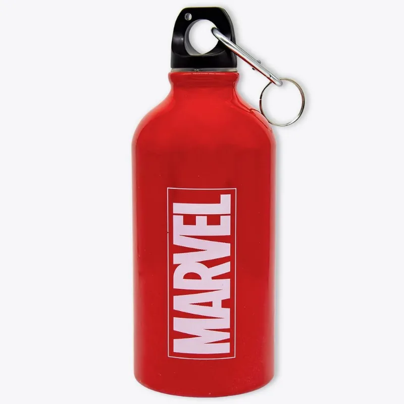 Garrafa com Mosquetão Marvel