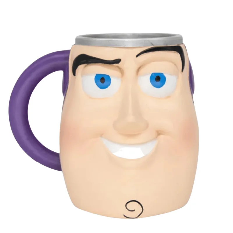 Caneca 3D Buzz Lightyear 250Ml Zona Criativa 10024222