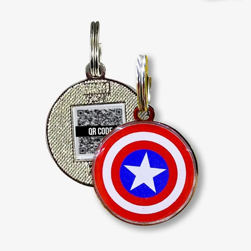 Petcode Zc Pets Capitão América Marvel