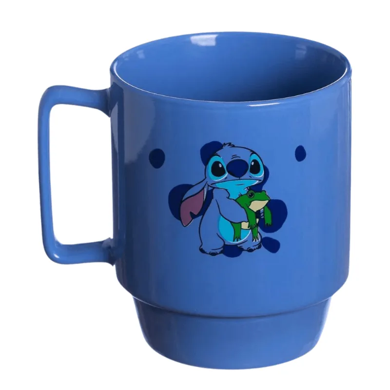 Caneca Tina Stitch 400Ml Disney Zona Criativa 10024437