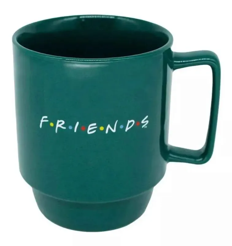 CANECA TINA 400ML FRIENDS NOMES - Manaia Presentes