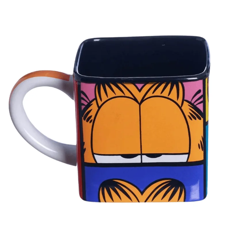 Caneca Cubo Garfield Faces 300Ml Zona Criativa 10024547